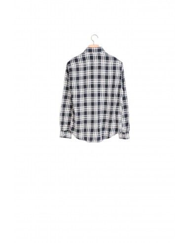 Chemise à carreaux fluide soldes